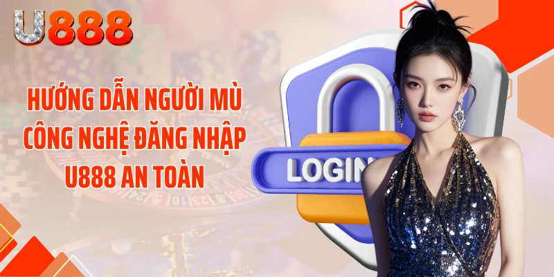 Hướng dẫn người mù công nghệ đăng nhập U888 an toàn