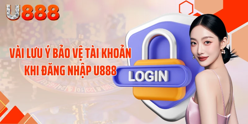 Vài lưu ý bảo vệ tài khoản khi đăng nhập U888